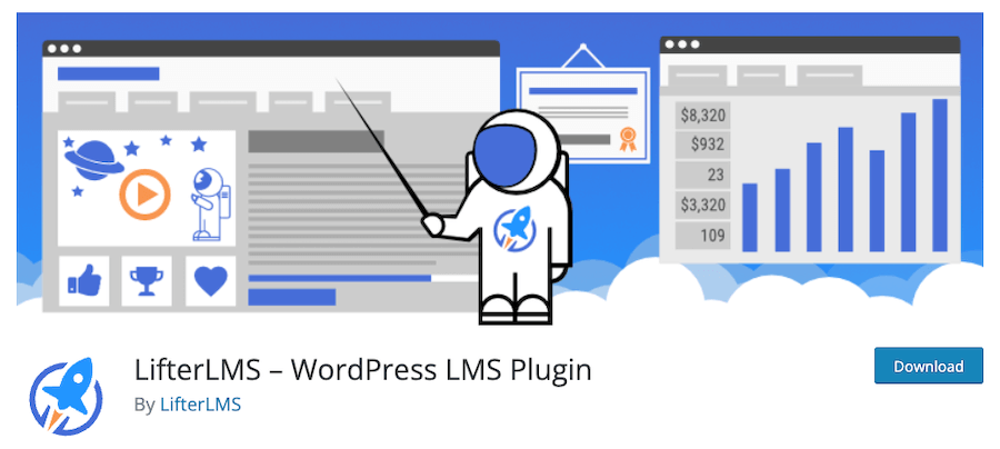 wordpress lms plugin lifterlms