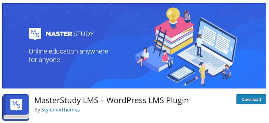 wordpress lms plugin masterstudy lms